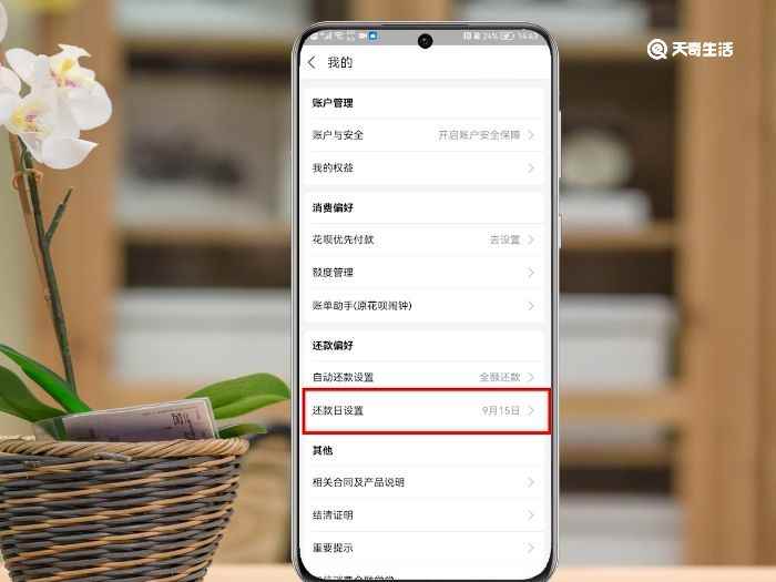 花呗账单日在哪里查看(支付宝10.2)