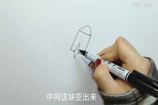 火箭的画法(涂火箭尾翼的颜色有哪些)