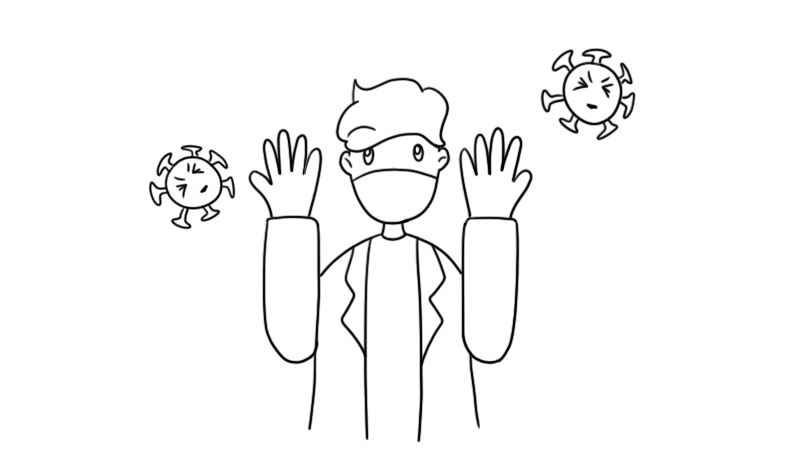 抗战疫情简笔画怎么画(脑袋和肩膀有什么区别)