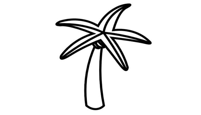 香蕉树简笔画(画香蕉树的颜色有哪些)