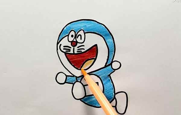 哆啦a梦简笔画(哆啦a梦简笔画简单又可爱)