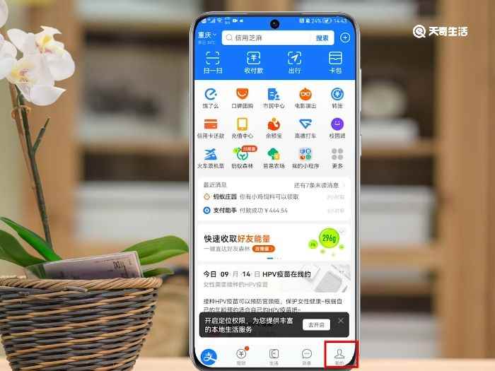 花呗账单日在哪里查看(支付宝10.2)