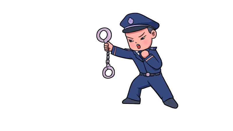 警察简笔画步骤(画警察的脑袋和帽子有什么区别)