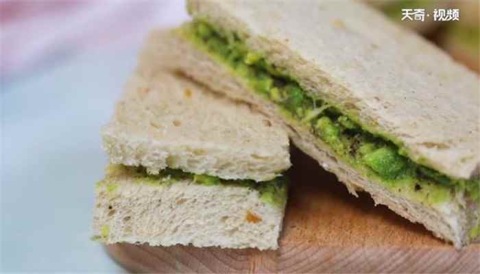 牛油果三明治的做法(牛油果怎么做好吃)