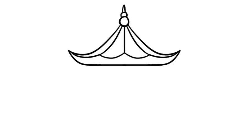 亭子简笔画(亭子装修设计方法有哪些)