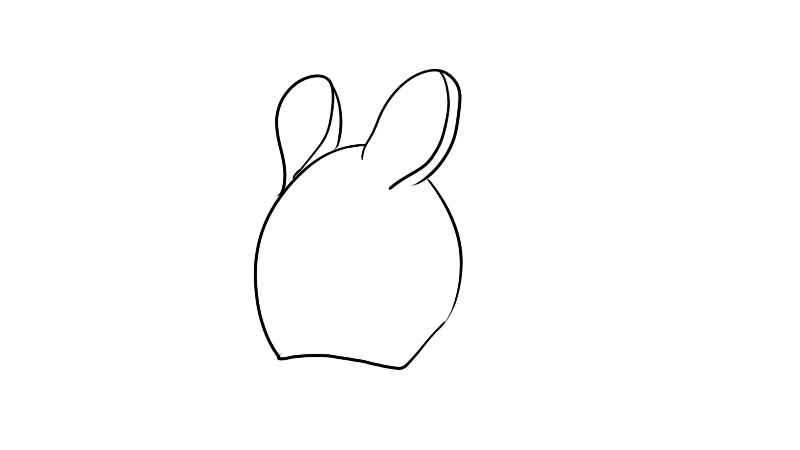 布老虎简笔画步骤(画布老虎的脑袋线条有哪些)