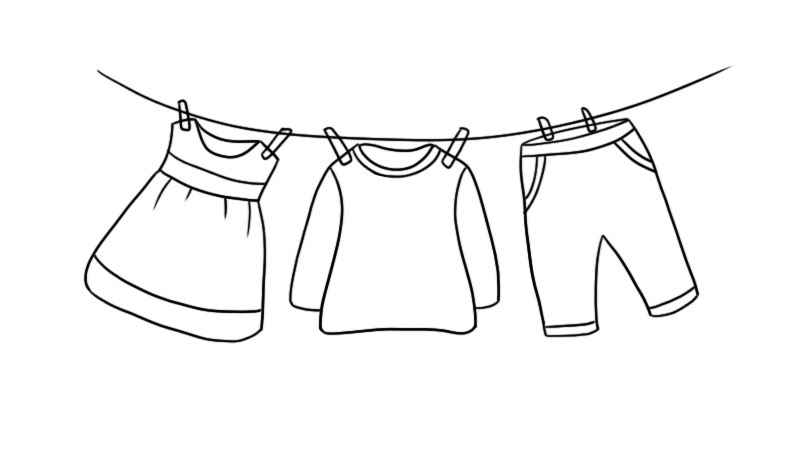 衣服简笔画画法(PS教程:轮廓线条画法)