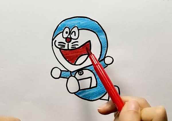 哆啦a梦简笔画(哆啦a梦简笔画简单又可爱)