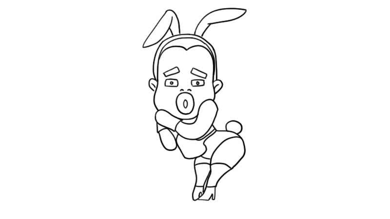 搞笑简笔画 创意恶搞简笔画