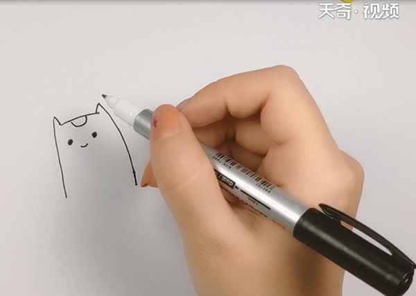 小猫钓鱼简笔画(小鱼怎么涂成绿色草坪)