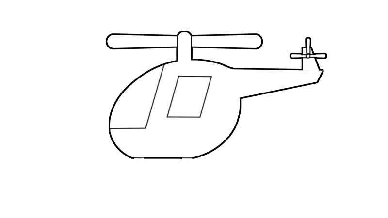 直升机简笔画画法(直升机翅膀的设计方法有哪些)