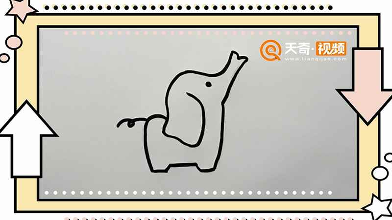 大象怎么画(铅笔描出大象的形象有哪些)