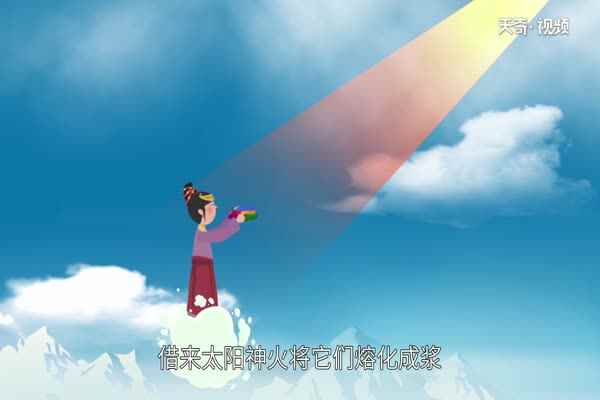 女娲补天的故事(女娲补天的故事完整版)