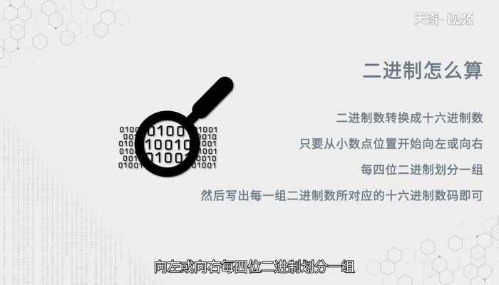 二进制怎么算 二进制算法