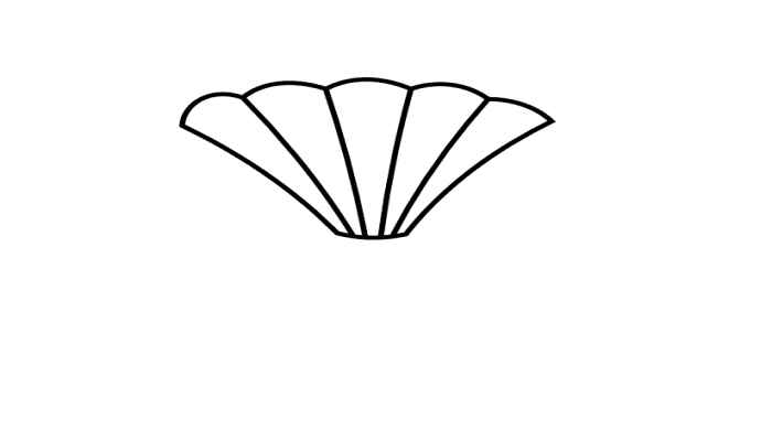 扇子简笔画(画扇子的菱形怎么设计)