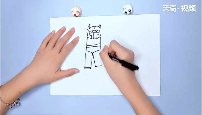 变形金刚的简笔画(如何画出变形金刚的头部)