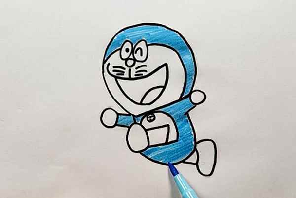 哆啦a梦简笔画(哆啦a梦简笔画简单又可爱)