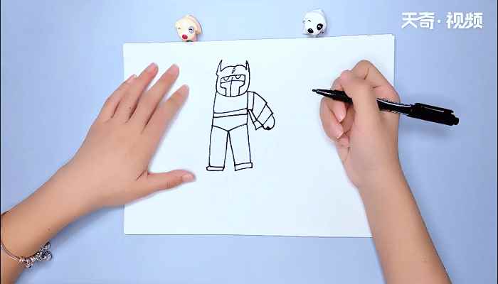 变形金刚的简笔画(如何画出变形金刚的头部)