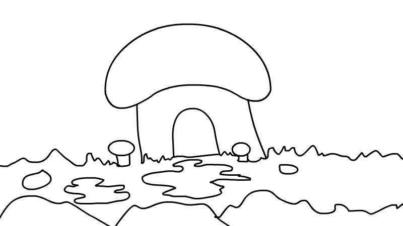 简单的手抄报怎么画(小蘑菇和草坪的区别有哪些)