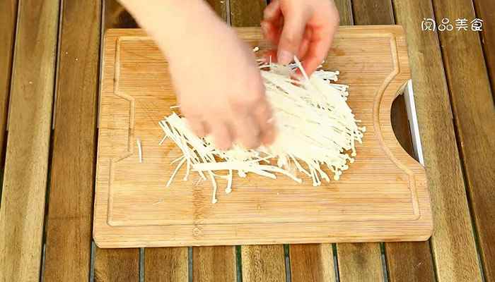 兔肉的做法(金针菇怎么做好吃)