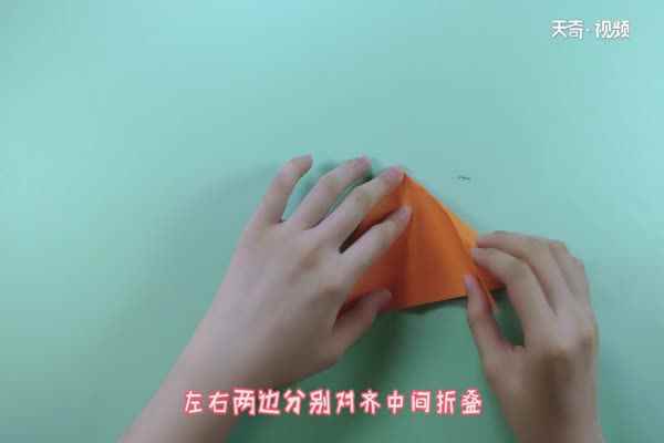 火箭怎么折(米字折痕后收拢成大三角形)