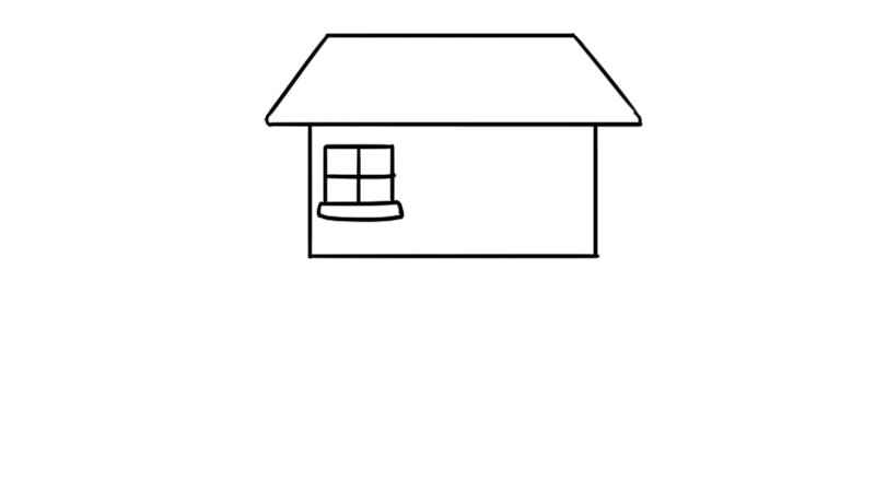 三层别墅简笔画(房顶和顶层房屋的区别)