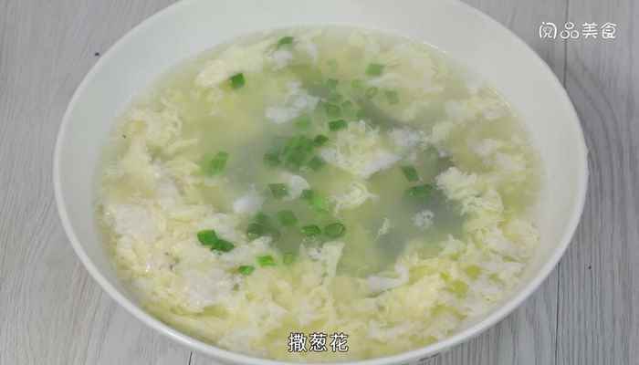裙带菜蛋花汤的做法(芝麻油的做法)