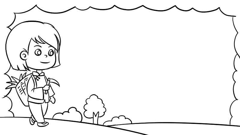 芒种手抄报(劳动者如何画出波浪边框)