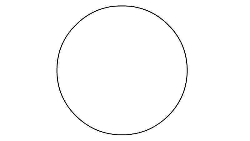 排球简笔画怎么画(画出排球表面的线条部分)