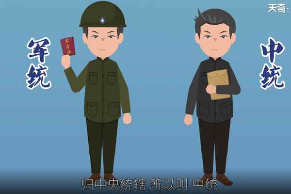 中统和军统的区别(军统和中统有什么区别)