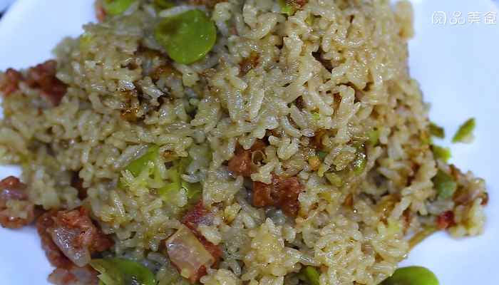 蚕豆焖饭的做法(电饭煲怎么做好吃)