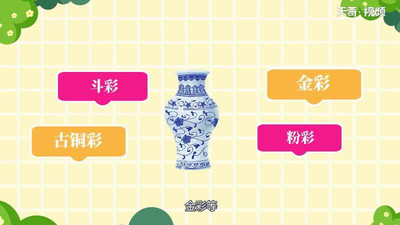 瓷器有哪些种类(瓷器总体分为单色釉瓷和彩绘瓷两大类)