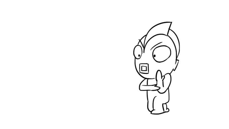 奥特曼打怪兽简笔画(奥特曼和小怪兽有什么区别)