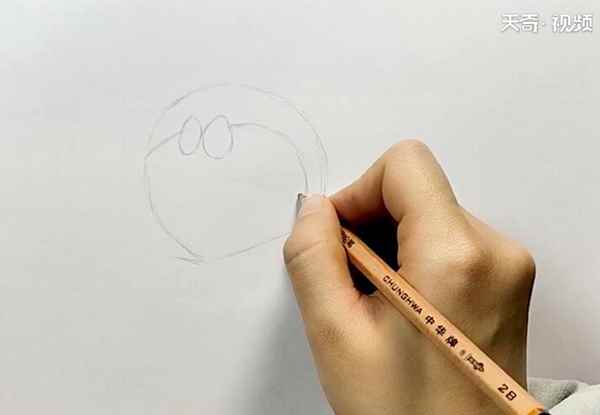 哆啦a梦简笔画(哆啦a梦简笔画简单又可爱)