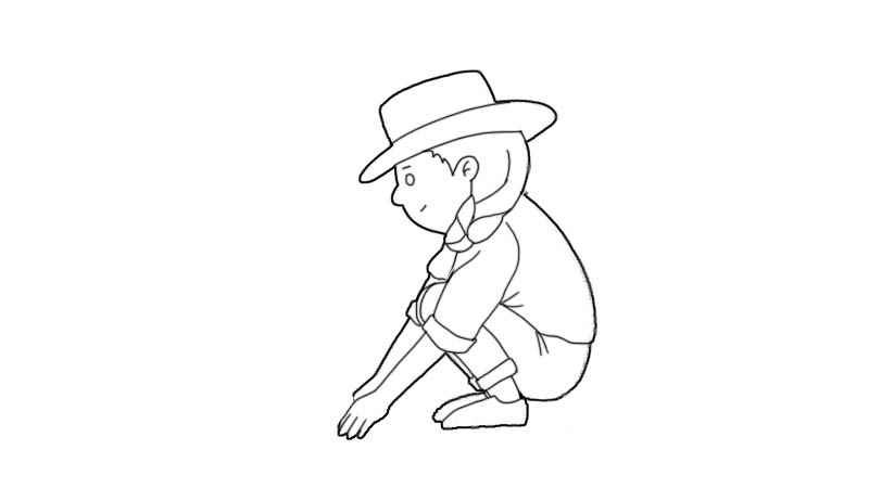 植树简笔画怎么画 植树简笔画步骤