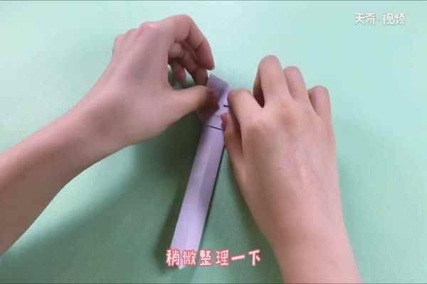 爱心书签怎么折(一个爱心书签就完成了)