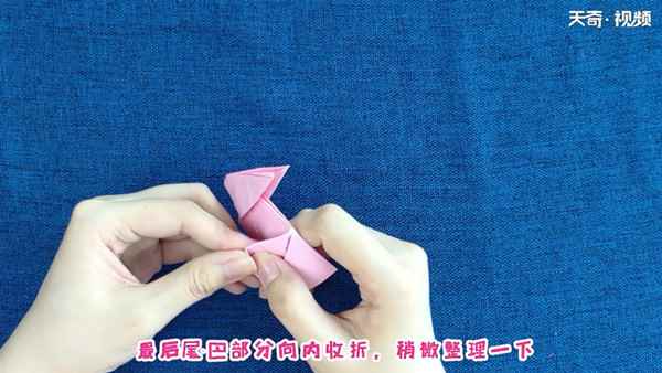 兔子怎么折(微整理一下兔子就折好了)