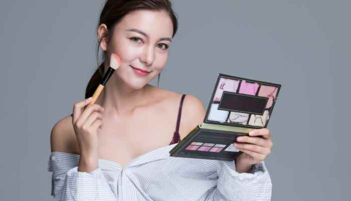 清透韩式新娘妆(高颧骨的新娘妆)