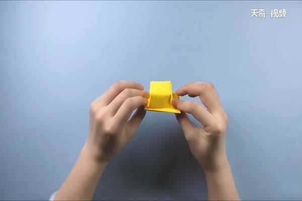 坦克的折法(多余纸张卷)