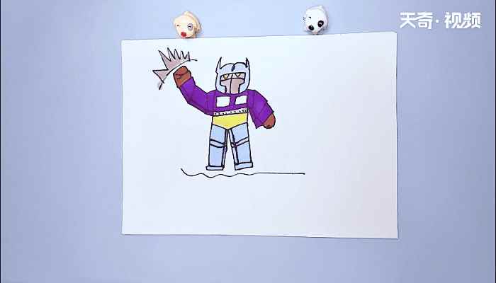变形金刚的简笔画(如何画出变形金刚的头部)