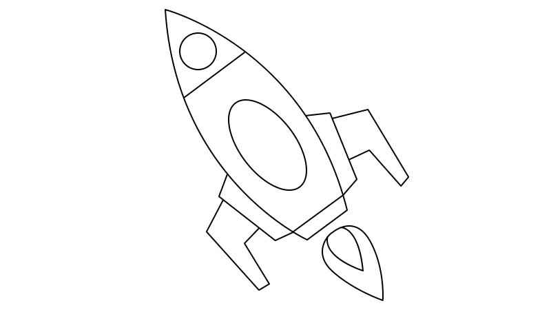 宇宙飞船简笔画(宇宙飞船的轮廓是什么)