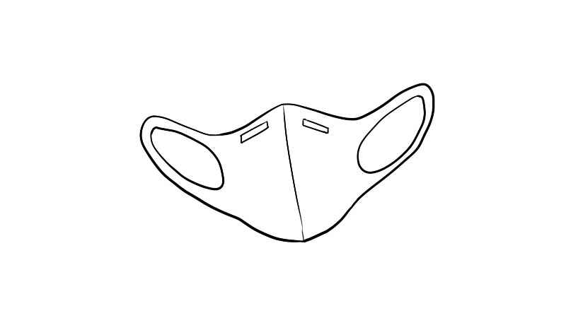 口罩简笔画怎么画(画口罩的外部形状有哪些)
