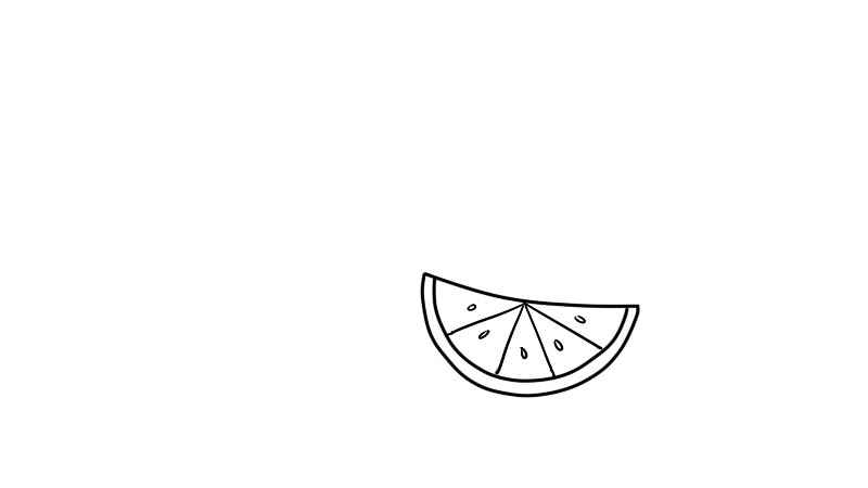 橙子的简笔画法(画橙子的叶子和枝条怎么画)