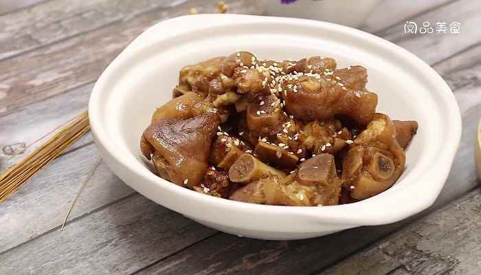 干锅猪蹄的做法(猪蹄做法)