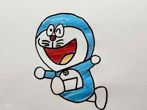 哆啦a梦简笔画(哆啦a梦简笔画简单又可爱)