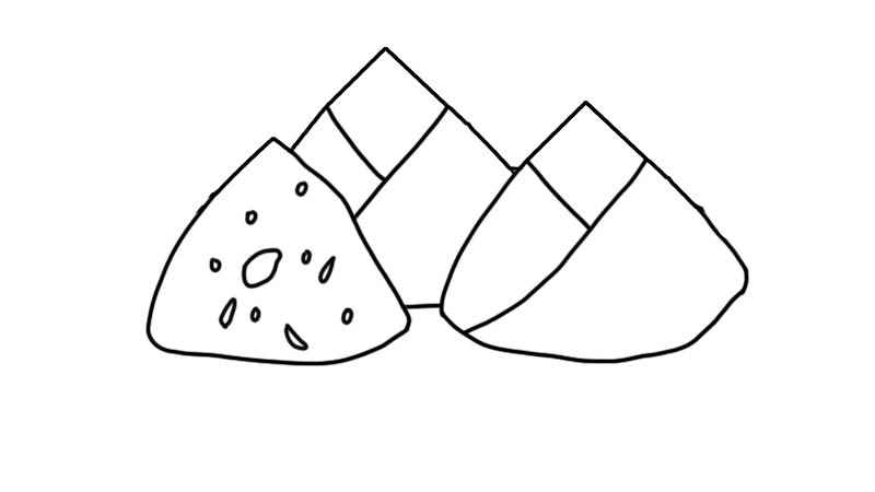 粽子简笔画教程(粽子怎么画才好看看这里)