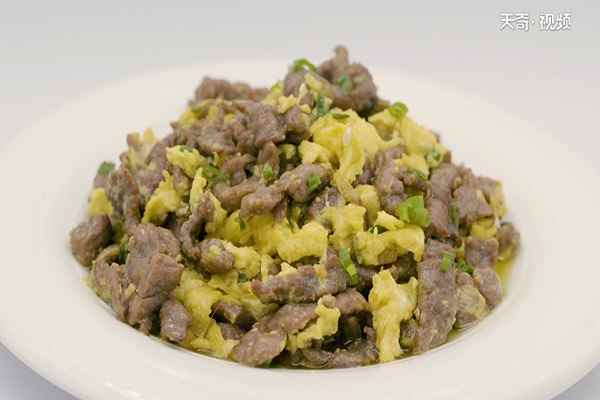 滑蛋牛肉的做法(滑蛋牛肉的做法和配方)