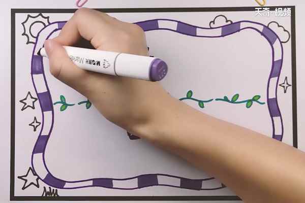 如何制作手抄报(主题字画怎么写)