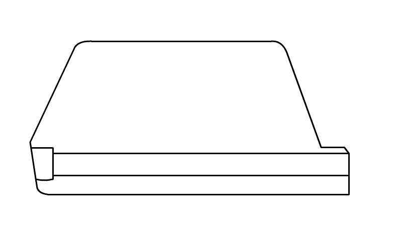 救护车简笔画(先画一辆车的主体轮廓;最后涂上颜色就可以了)