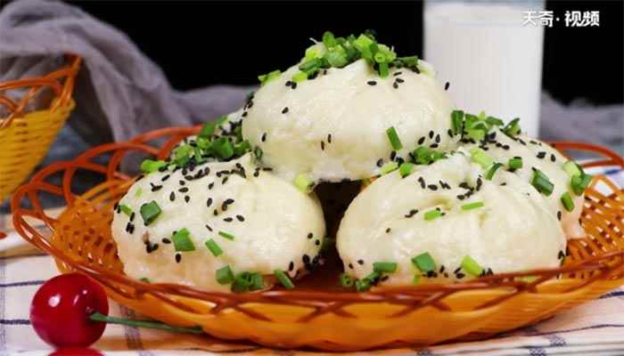 鲜肉生煎包的做法(黑芝麻面粉怎么做好吃)